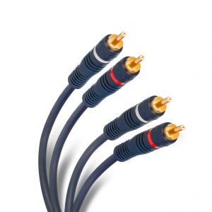 Cable RCA 2 conector a 2 conector de 1,8 m