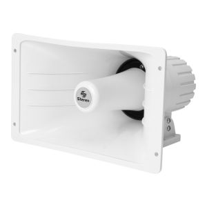 Autoparlante rectangular con unidad de 40 W, de plástico