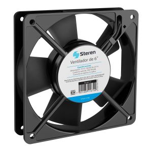 Ventilador metálico de 6", 115 Vca