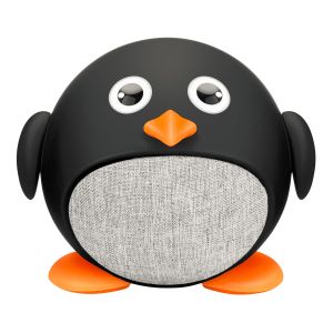 Mini parlante Bluetooth* con forma de pingÃ¼ino