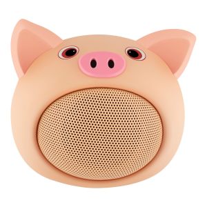 Mini parlante Bluetooth* con forma de puerco