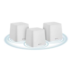 Sistema Smart Wi-Fi MESH triple, 2,4 GHz y 5 GHz (B/G/N/A/AC/V/R)