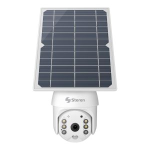 Cámara de seguridad 4G 2 Mpx robotizada con panel solar, para exterior