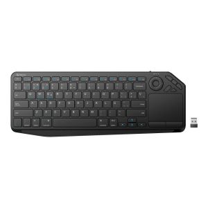 Mini teclado Bluetooth* / RF con touchpad, multiequipo con batería recargable