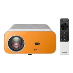 Proyector multimedia Full HD de 11 000 lm (300 ANSI lm) con función espejo, Bluetooth, ajuste automático de enfoque y trapecio y sistema óptico sellado